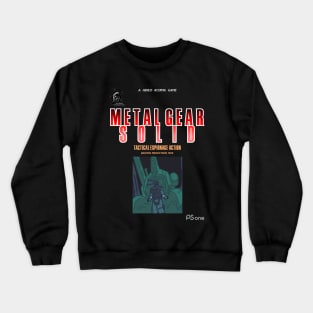 Metal Gear Solid Retro Boxart Crewneck Sweatshirt